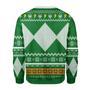 Merry Christmas Unisex Christmas Sweater Green Power Ranger Apparel