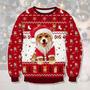 Merry Corgi Dog Corgmas Ugly Christmas Sweater