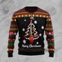 Merry Firefighter Ugly Christmas Sweater