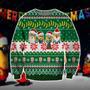 Minions Christmas Knitting Pattern Print Ugly Christmas Sweater