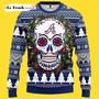 Mlb Atlanta Braves Skull Custom Ugly Christmas Sweater, Jumpers