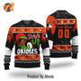 MLB Grinch Drink Up Baltimore Orioles Custom Ugly Christmas Sweater, Jumpers