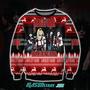 Motley Crue Print Ugly Christmas Sweater