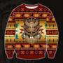 Native American Owl Ugly Christmas Sweater