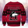 NC State Wolfpack Grinch Ugly Christmas Sweater