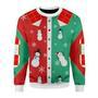 Nells Snowmen Ugly Christmas Sweater