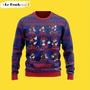 New York Giants Mickey Mouse New York Giants Custom Ugly Christmas Sweater