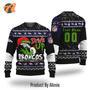 NFL Grinch Drink Up Denver Broncos Custom Ugly Christmas Sweater, Jumpers