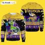 NFL Grinch Minnesota Vikings Custom Ugly Christmas Sweater, Jumpers