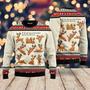 Nine Lazzies Sexy Reindeer Dancing Ugly Christmas Sweater For Men & Women