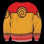 Nine Tails Christmas Chakra Ugly Christmas Sweater