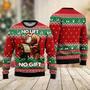 No Lift No Gift Ugly Christmas Sweater For Men & Women