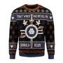 Not Kill Me Should Run Viking Ugly Christmas Sweater