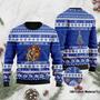 Once A Fighter Always A Fighter Ugly Christmas Sweater