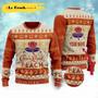 Peach Crown Royal Custom Ugly Christmas Sweater, Jumpers