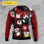 Penguin Cute Custom Ugly Christmas Sweater, Jumpers