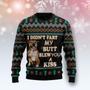 Pit Bull A Kiss Ugly Christmas Sweater