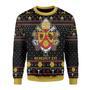 Pope Benedict XVI Coat Of Arms Christmas Sweater