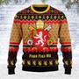 Pope Pius VIII Coat of Arms Ugly Christmas Sweater