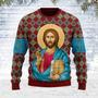 Prayer in the Garden Artwork Christmas Sweater