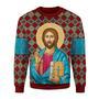 Prayer in the Garden Artwork Christmas Sweater