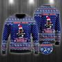 Pug Dog As Santa Claus Personal Stalker Ugly Christmas Sweater