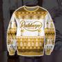 Radeberger Pilsner Beer Knitting Pattern Print Ugly Christmas Sweater