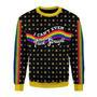 Rainbow LGBT Flag Ugly Christmas Sweater