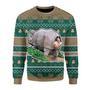 Rhino Giving Birth Ugly Christmas Sweater