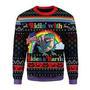 Ringding with J and K LGBT Ugly Christmas Sweater