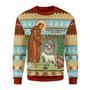 Saint Francis and The Animals Christmas Sweater