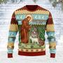 Saint Francis and The Animals Christmas Sweater