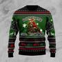 Santa Born To Ride Ugly Christmas Sweater