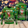 Santa Bowling Go Strike Ugly Christmas Sweater For Men & Women