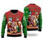 Santa Claus Drunk Merry Xmas Funny Ugly Christmas Sweater