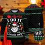 Santa Claus I Do It For The Hos Ugly Christmas Sweater, Jumper