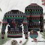 Santa Claus Plays Saxophone Ugly Christmas Sweater