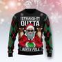 Santa Claus Straight Outta North Pole Ugly Christmas Sweater