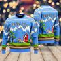 Santa Duck Hunting Christmas Ugly Christmas Sweater Ugly Christmas Sweater For Men & Women