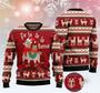 Santa Fa La La La Ilama Ugly Christmas Sweater