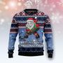 Santa Hockey Ugly Christmas Sweater