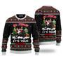 Santa Jesus Ride Motobike Ugly Christmas Sweater, Jumper Gift