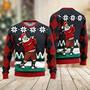 Santa Love Golf Ugly Christmas Sweater For Men & Women