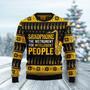 Saxophone The Instrument For Intellegent People Ugly Christmas Sweater