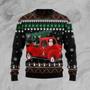 Scottish Terrier And Red Truck Ugly Christmas Sweater