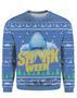 Shark Week Ugly Christmas Sweater