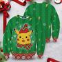 Shocked Pikachu Ugly Christmas Sweater