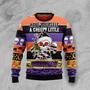 Skull Creepy Halloween Ugly Christmas Sweater