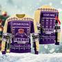 Snowy Crown Royal Ugly Christmas Sweater, Jumpers