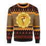 Solar Plexus Chakra Ugly Christmas Sweater